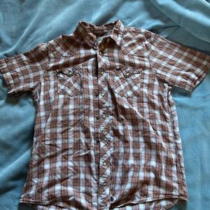 American Living Mens Plaid Shirt size Large